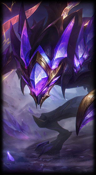 Crystalis Indomitus Kha'Zix loading screen art