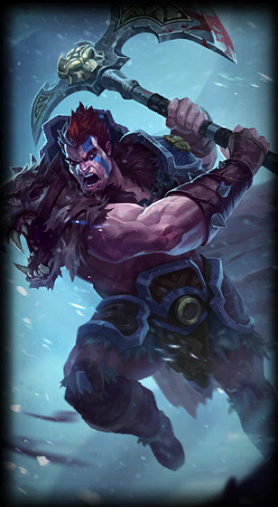 Woad King Darius loading screen art