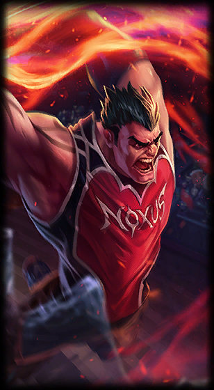 Dunkmaster Darius loading screen art