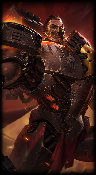Dreadnova Darius loading screen art