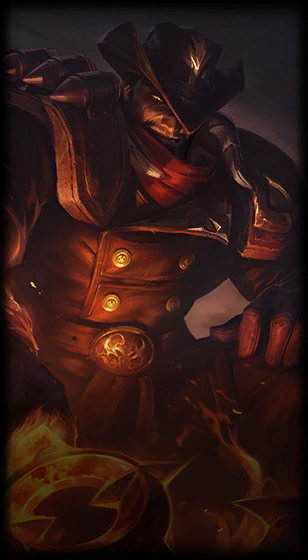 High Noon Darius loading screen art