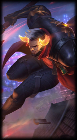 Lunar Beast Darius loading screen art