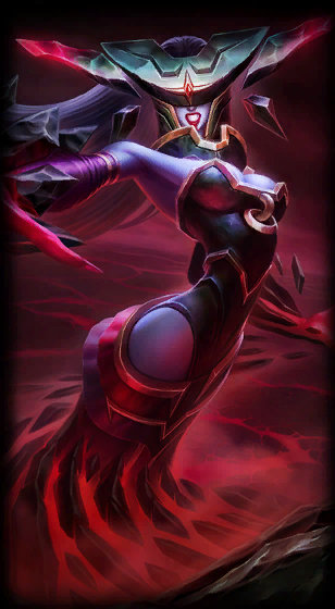 Bloodstone Lissandra loading screen art