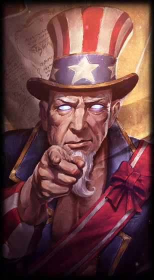 Uncle Ryze loading screen art