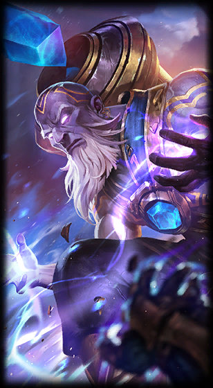 Triumphant Ryze loading screen art
