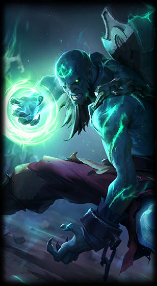 Zombie Ryze loading screen art
