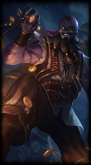 Pirate Ryze loading screen art