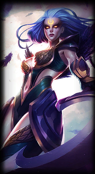 Dark Valkyrie Diana loading screen art