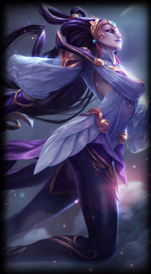 Lunar Goddess Diana loading screen art