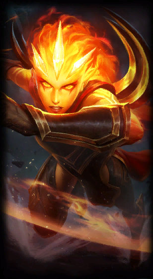 Infernal Diana loading screen art