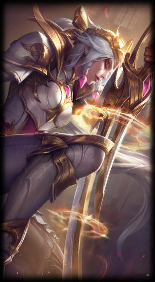 Prestige Battle Queen Diana loading screen art