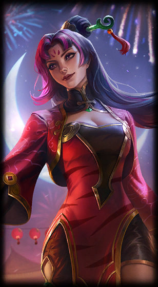 Firecracker Diana loading screen art