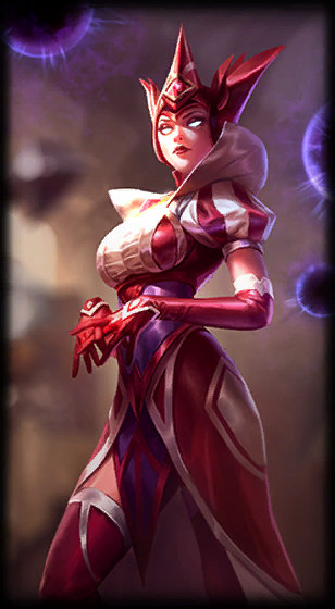 Queen of Diamonds Syndra loading screen art