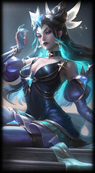 Prestige Star Guardian Syndra splash art