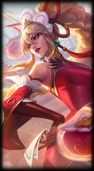Dumpling Darlings Syndra loading screen art