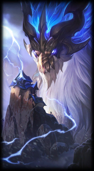 Storm Dragon Aurelion Sol loading screen art