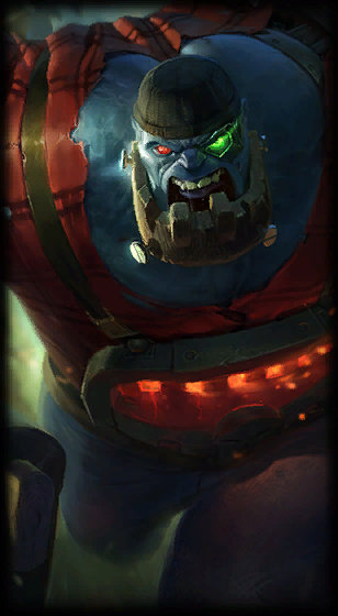Lumberjack Sion loading screen art