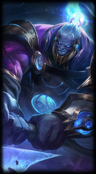 Cosmic Paladin Sion loading screen art