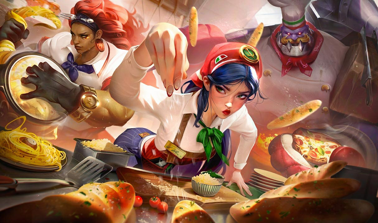 Pizza Chef Sion splash art