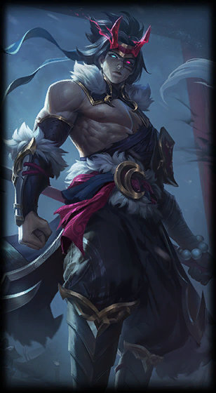 Snow Moon Kayn loading screen art