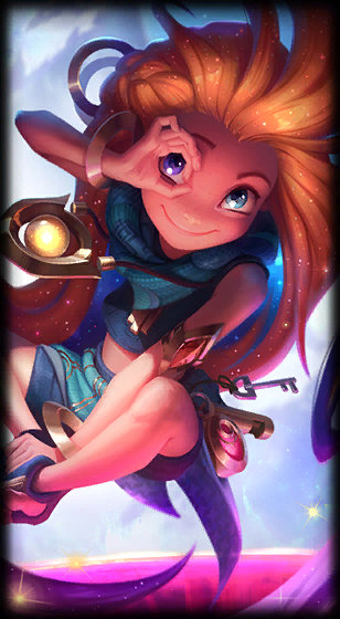Zoe splash art