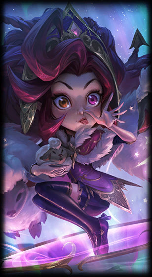 Winterblessed Zoe loading screen art