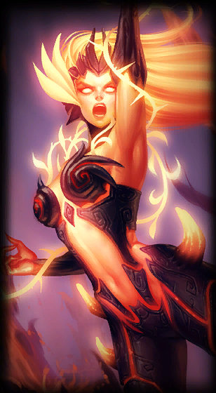 Wildfire Zyra loading screen art