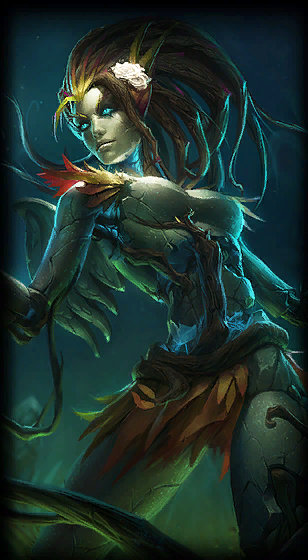 Haunted Zyra loading screen art