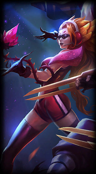 SKT T1 Zyra loading screen art