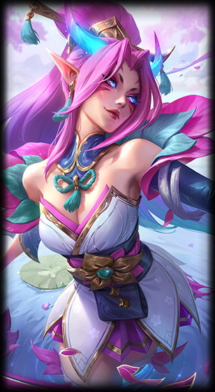 Spirit Blossom Zyra splash art