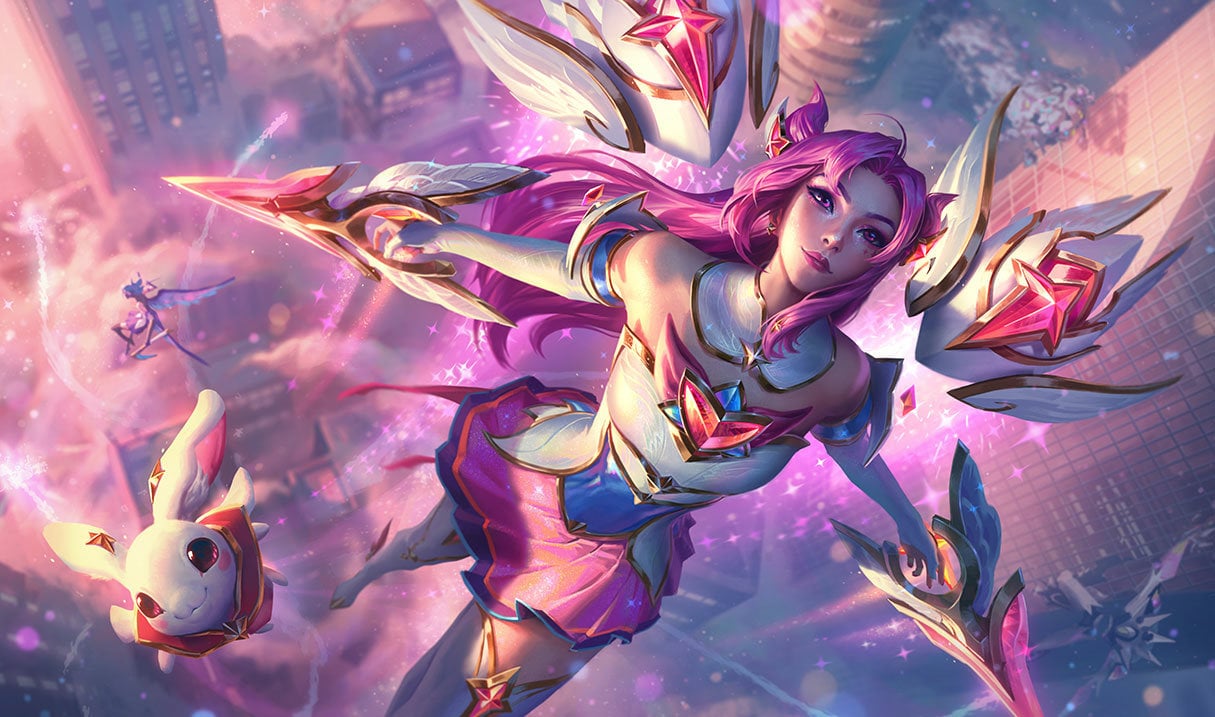 Star Guardian Kai'Sa splash art