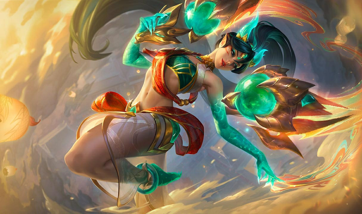 Heavenscale Kai'Sa splash art