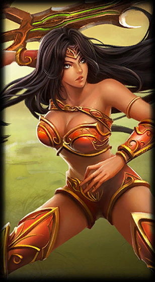 Spectacular Sivir loading screen art
