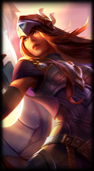 Victorious Sivir loading screen art
