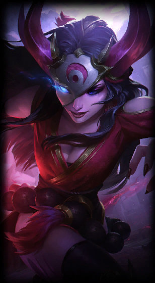 Blood Moon Sivir loading screen art
