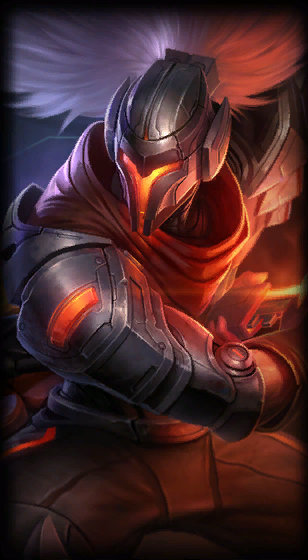PROJECT: Yasuo loading screen art