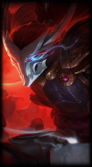 Blood Moon Yasuo loading screen art