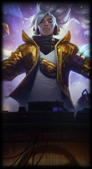 Prestige True Damage Yasuo splash art