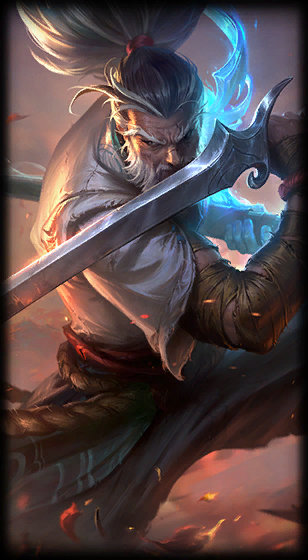 Foreseen Yasuo loading screen art