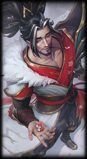 Petals of Spring Yasuo loading screen art