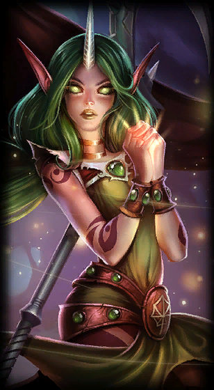 Dryad Soraka loading screen art