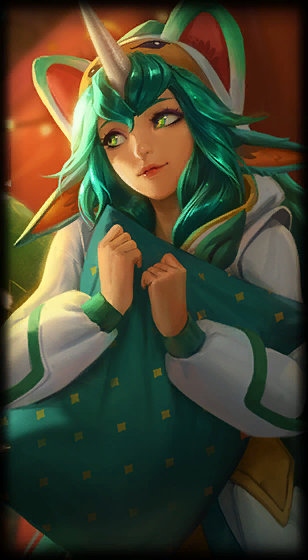 Pajama Guardian Soraka loading screen art