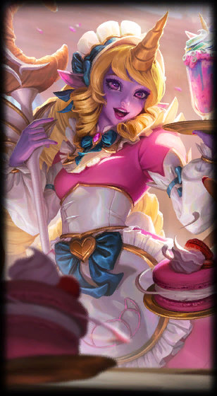 Cafe Cuties Soraka loading screen art