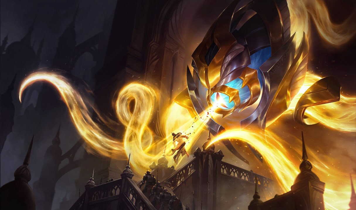Arclight Vel'Koz splash art