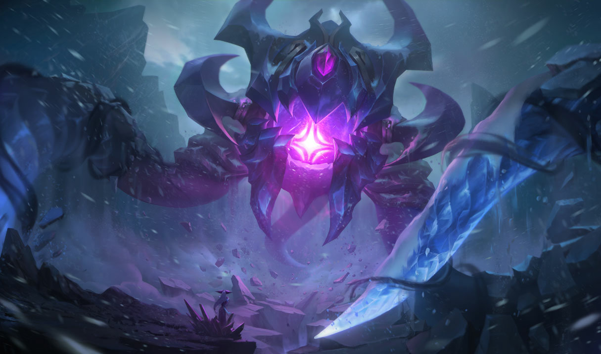 Blackfrost Vel'Koz splash art
