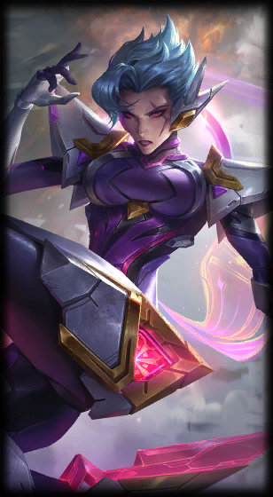 Strike Commander Camille loading screen art