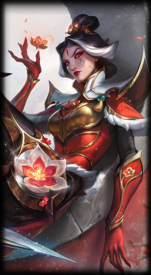 Petals of Spring Camille loading screen art