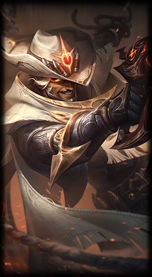 High Noon Akshan loading screen art