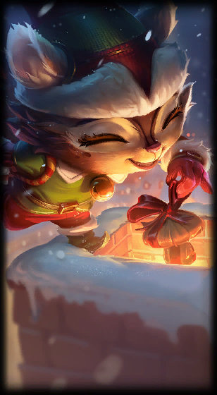 Happy Elf Teemo loading screen art