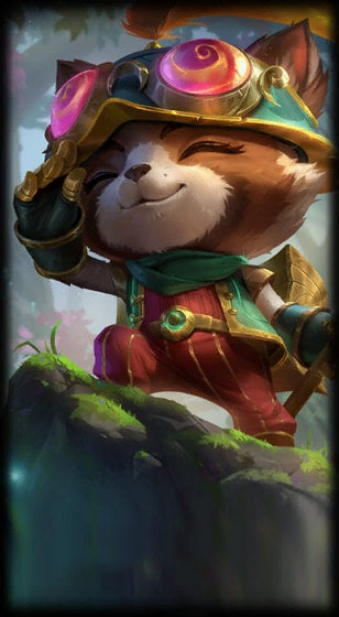 Recon Teemo loading screen art
